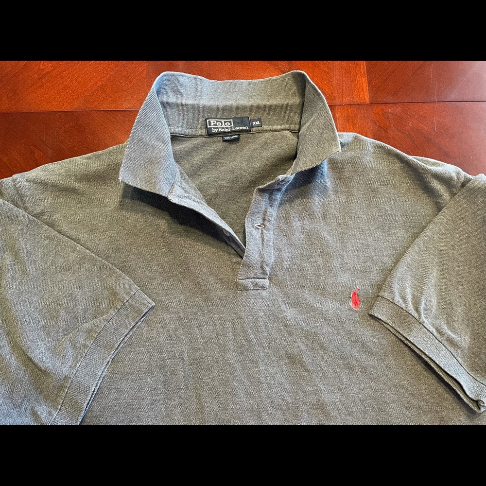 Men’s Polo XXL in Charcoal.